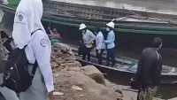 Warga Mantuil Banjarmasin Manfaatkan Kelotok untuk Menyebrang Usai Jembatan Saka Harang Ambruk