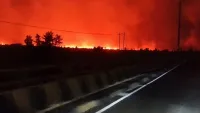 Sumber Air di Tumbang Nusa Diperdalam, Wagub Kalteng Pantau Karhutla hingga Dini Hari
