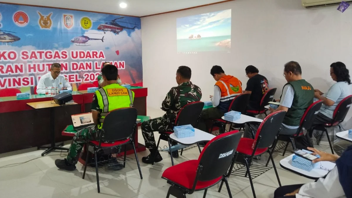 2 Helikopter Water Bombing Dikerahkan, Karhutla Kalsel Makin Meluas