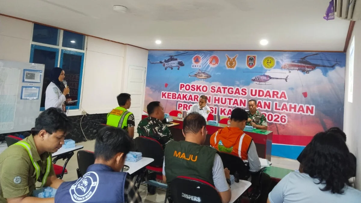BMKG: 595 Titik Api Terdeteksi di Kalsel, Sebagian Wilayah Diselimuti Asap