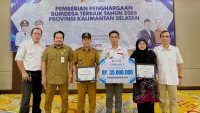 BUMDesa Terbaik 1 se-Provinsi Kalsel Diraih Meranti Jaya