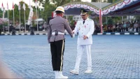 Bupati Andi Rudi Latif Apresiasi Kekhidmatan Upacara HUT Ke-81 RI di Tanah Bumbu