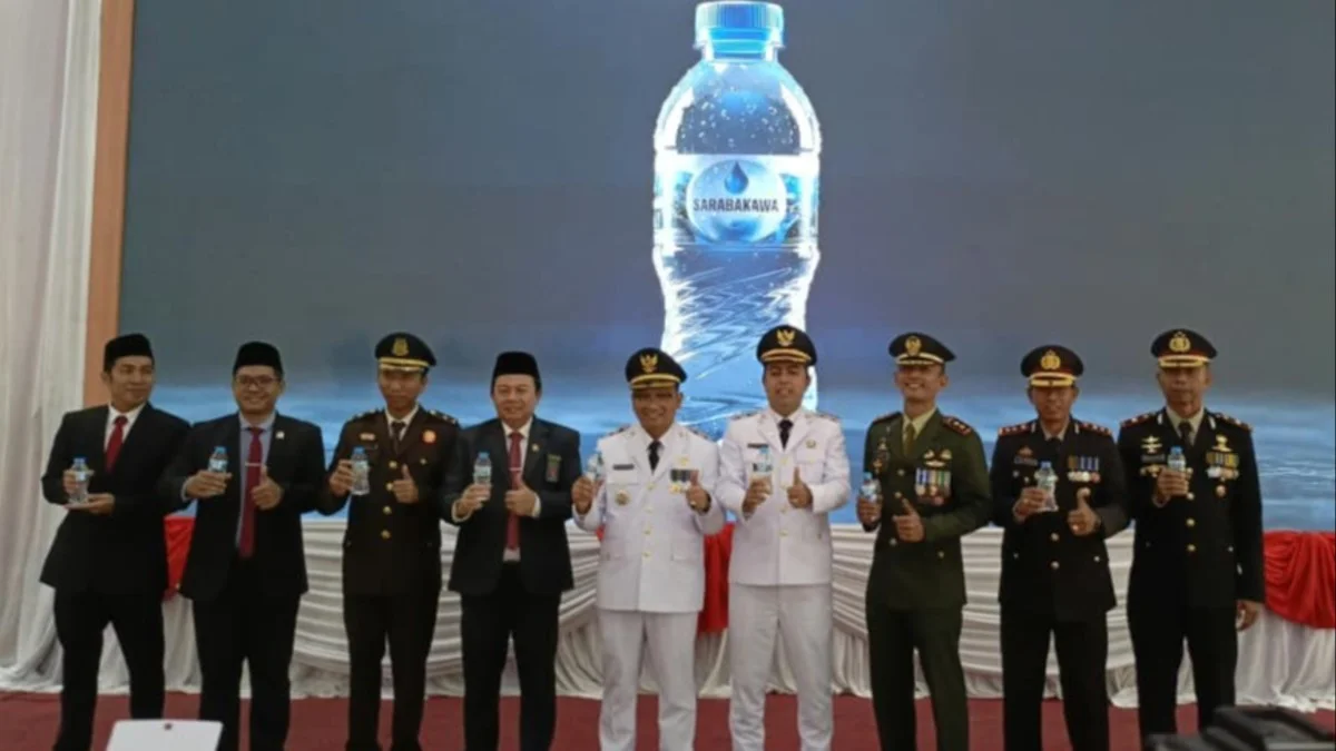 Bupati Tabalong Luncurkan Produk Air Minum Dalam Kemasan (AMDK) Sarabakawa