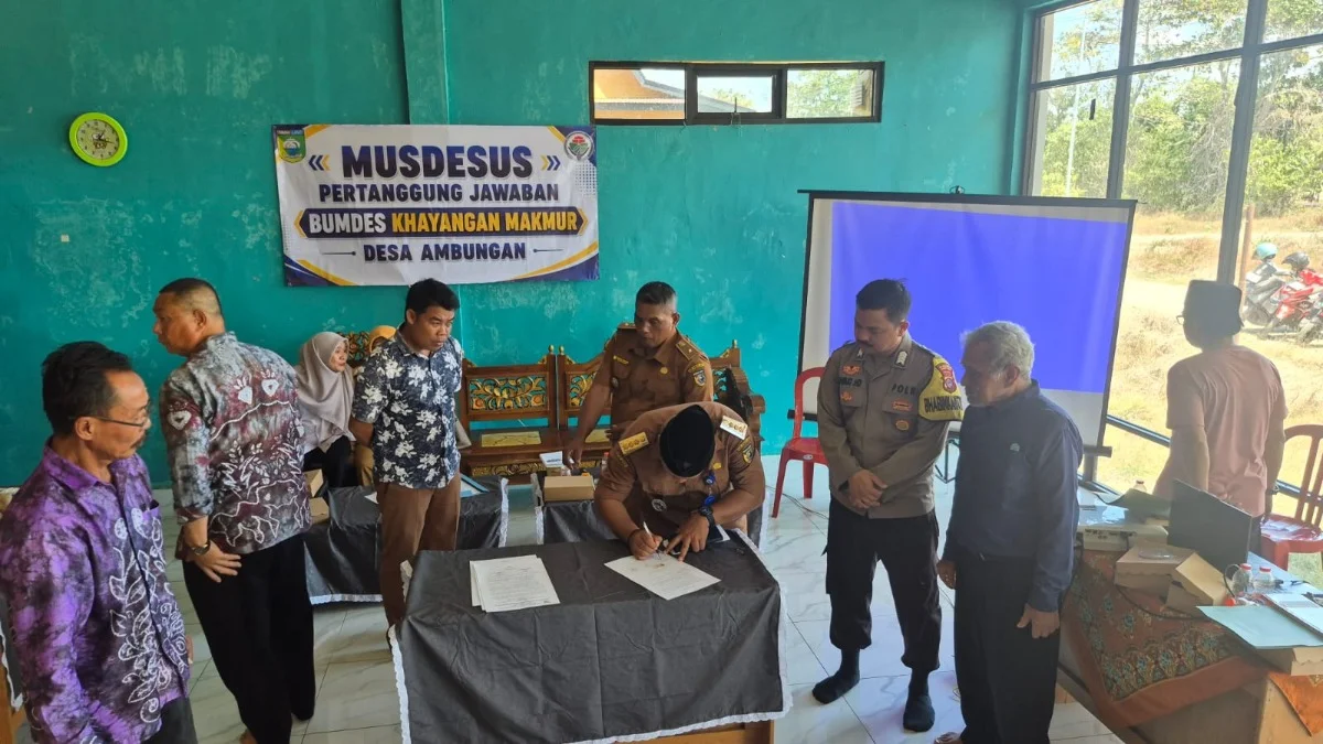 Direktur BUMDes Khayangan Makmur Tanah Laut  Sepakat Kembalikan Rp 135 Juta per 15 Oktober