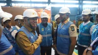 Pemulihan Kelistrikan Kalsel Dipercepat, Peninjauan PLTU Asam-Asam Dipimpin Gubernur Muhidin dan Bupati Rahmat