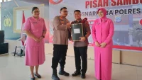 Pisah Sambut Kasat Resnarkoba Polres Banjarbaru, Denny Pamit dan Dapat Tugas Baru di Tapin