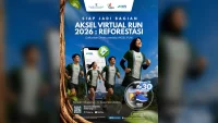 Target 7.600 km untuk 760 Pohon Ulin di AKSEL Virtual Run 2026 dari Bank Kalsel