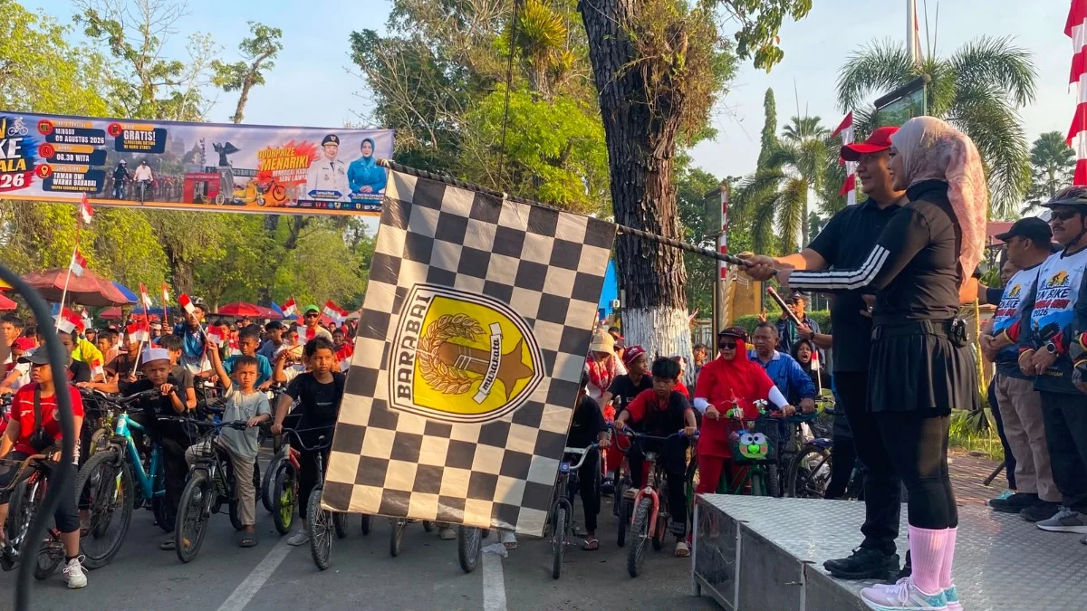 Fun Bike HST Menyala 2026 Diikuti Hampir 4.000 Peserta, Ada Pesepeda dari Kalteng