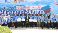 Gapoktan Telaga Sumur Tabalong Raih Penghargaan Terbaik I Tingkat Provinsi Kalsel