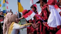 Gemarikan di HST, Anak-anak Diajak Rajin Makan Ikan untuk Penuhi Gizi