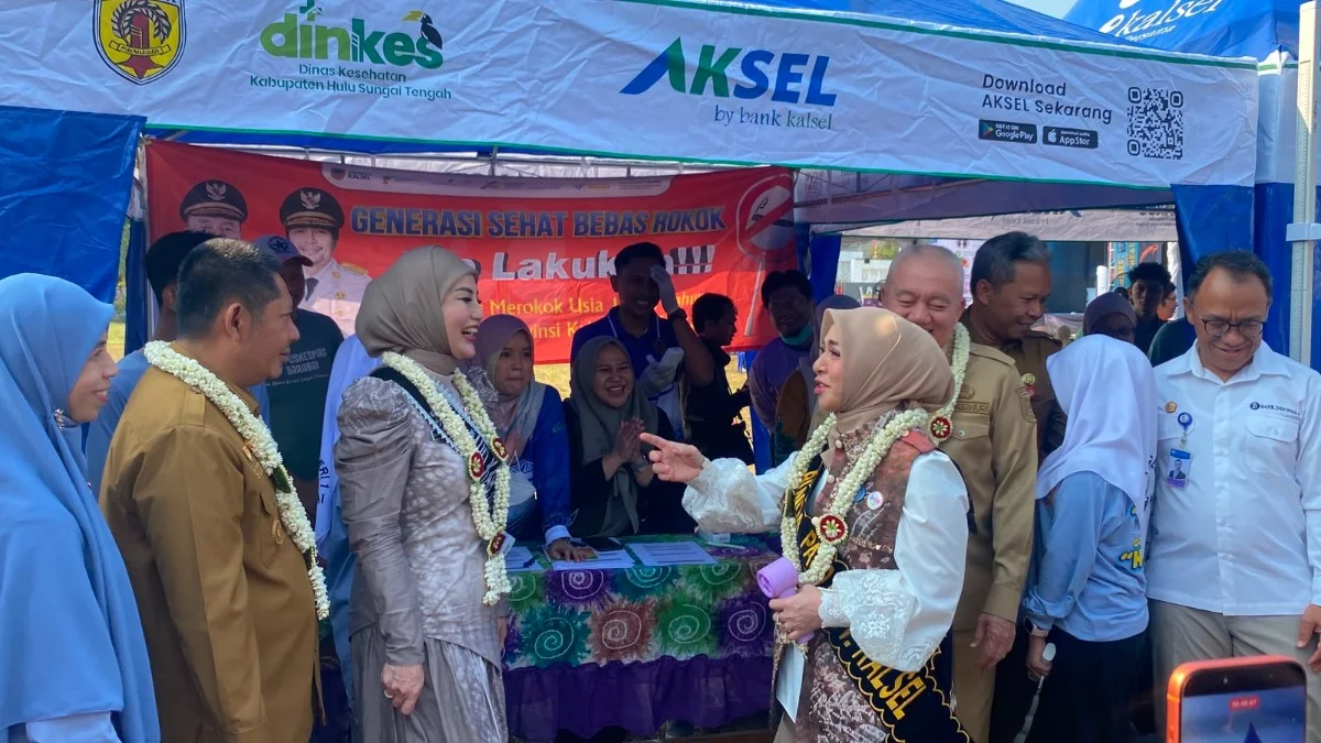 Gubernur Kalsel H Muhidin Apresiasi GERMAS Ceria 2026 di HST