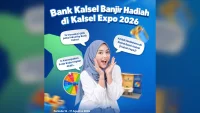 Hadiah Menarik Tersedia di Stan Bank Kalsel di Kalsel Expo 2026