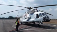 Heli Water Bombing Kalsel Sisa Dua Setelah Dua Unit Dipinjam Kalbar dan Kalteng