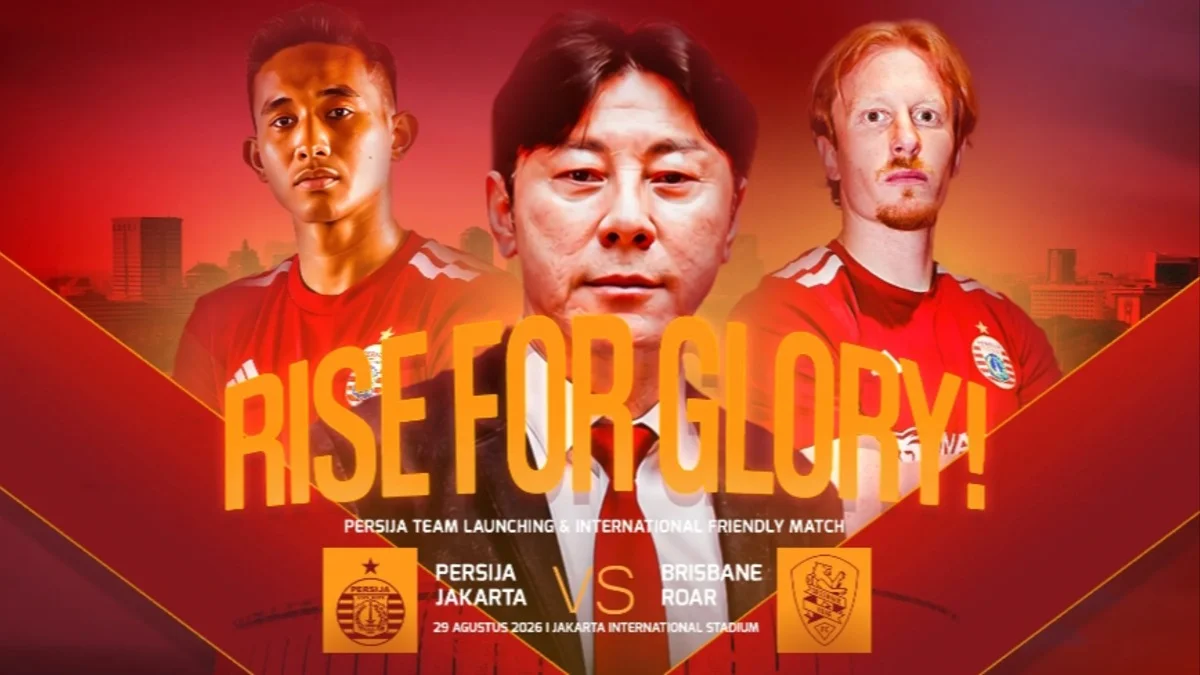 Jadwal Persija vs Brisbane Roar di International Friendly Match
