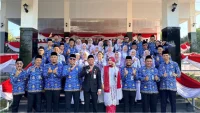 Jajaran PUPR Kalsel Gelar Upacara Hari Kemerdekaan Ke-81 RI