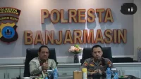 Kapolresta Laporkan Maraknya Balap Liar di Banjarmasin ke Komisi III DPR RI