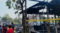 Kebakaran Landa Mendawai Palangka Raya, Dua Balita Bersaudara Tewas Terkurung di Barak