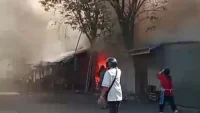 Kebakaran Pasar Teluk Dalam Banjarmasin, Pemadam Kesulitan Sumber Air