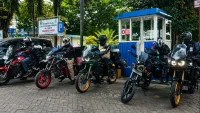 Mahayabang Riders Touring Dakwah ke Kampung Mualaf Patikalain HST Sambil Upacara Bendera di Puncak Meratus