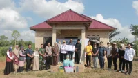 Misran Bahagia Dapatkan Rumah Layak Huni di Desa Kersik Putih Tanah Bumbu