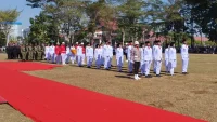 Paskibraka Banjar Sukses Kibarkan Bendera, Danton dan Pembawa Baki Ungkap Rasa Gugup Jalankan Tugas
