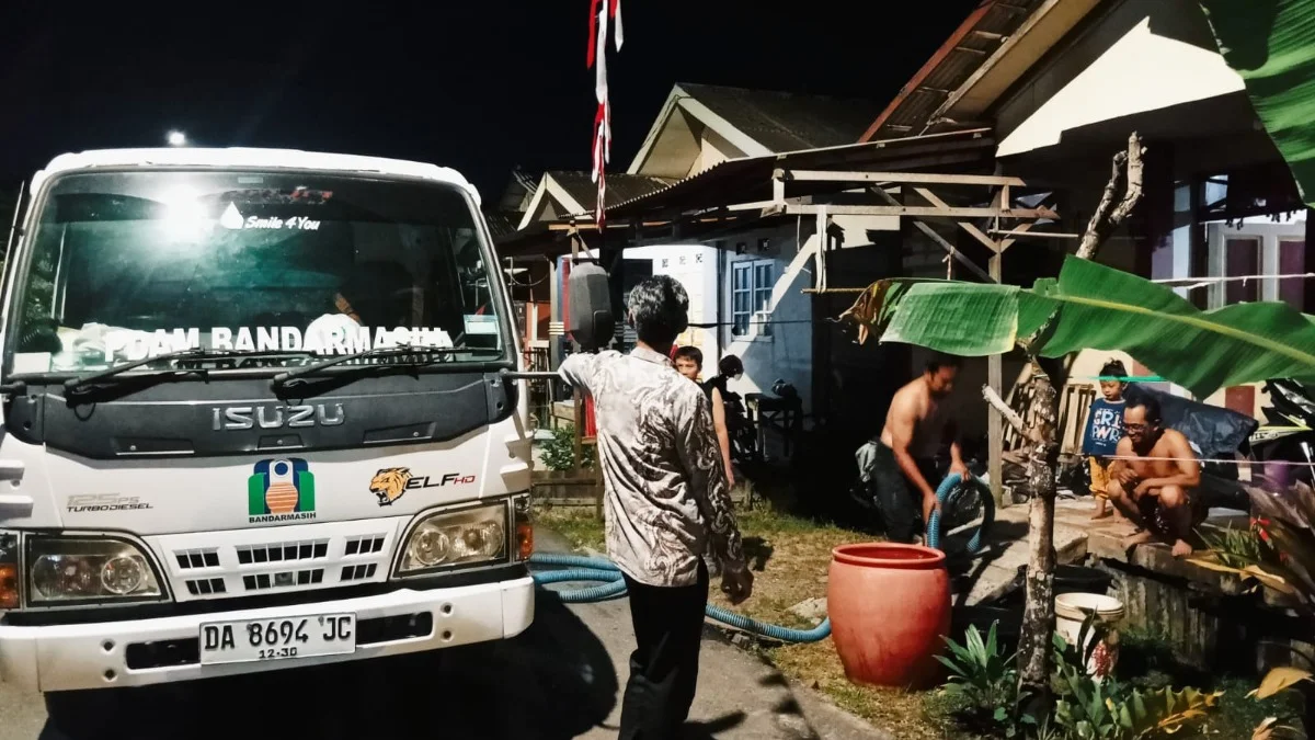 Pelanggan PAM Bandarmasih Banjarmasin Kesulitan Pasokan Air Bersih Saat Kemarau
