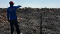 Pemadam Tetap Lakukan Pembasahan, Kebakaran di TPA Basirih Banjarmasin Dikuasai Dalam Tiga Jam
