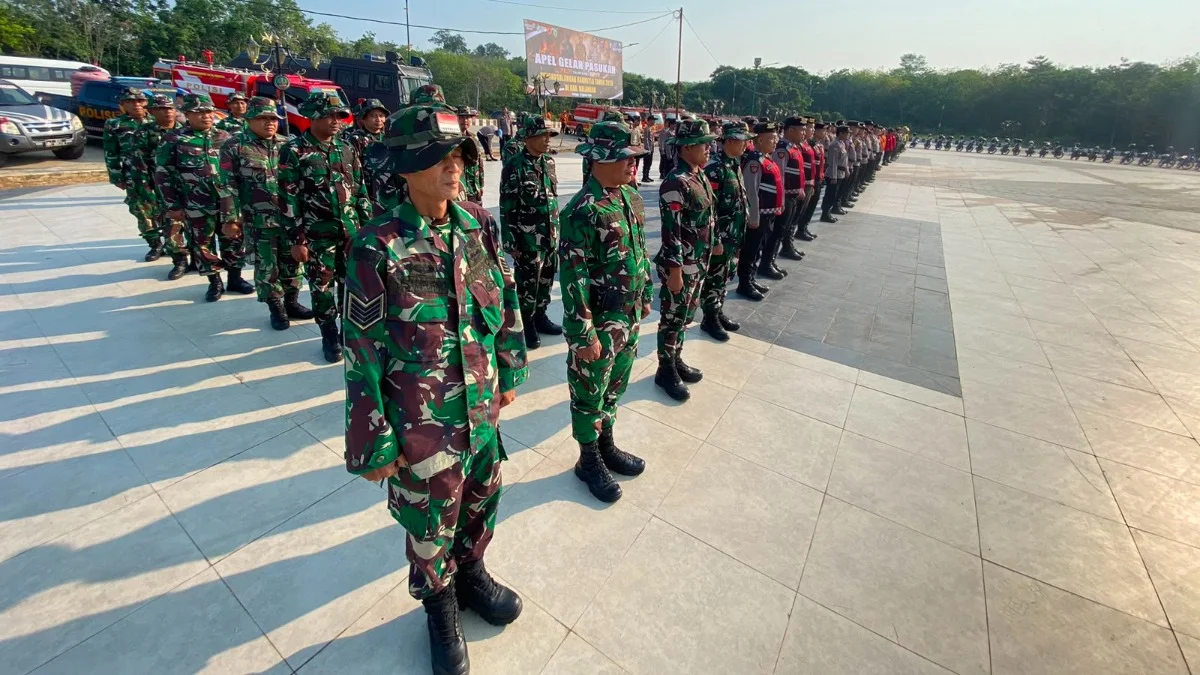 Pemkab Balangan Gelar Apel Kesiapsiagan Karhutla