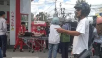 Perempuan Pengendara di Kobar Kalteng Sampai Pingsan Antre Pertalite di SPBU&nbsp;