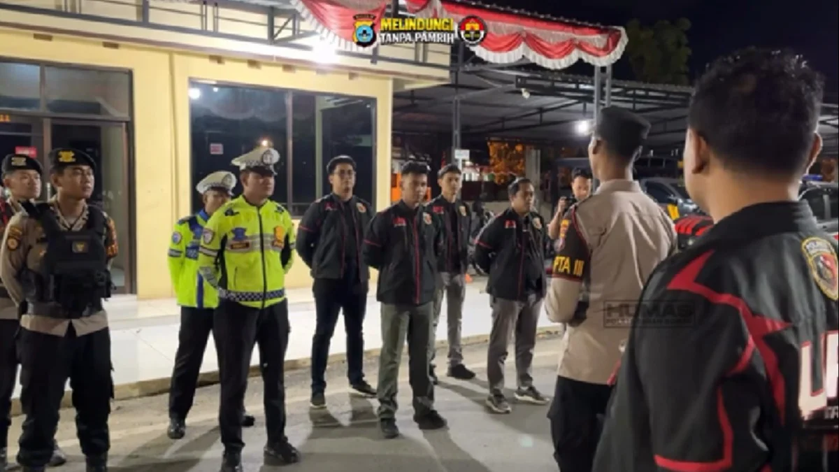 Perkuat Kamtibmas, URC Sat Reskrim Polres Tanah Bumbu dan Piket Fungsi Laksanakan Patroli Dialogis