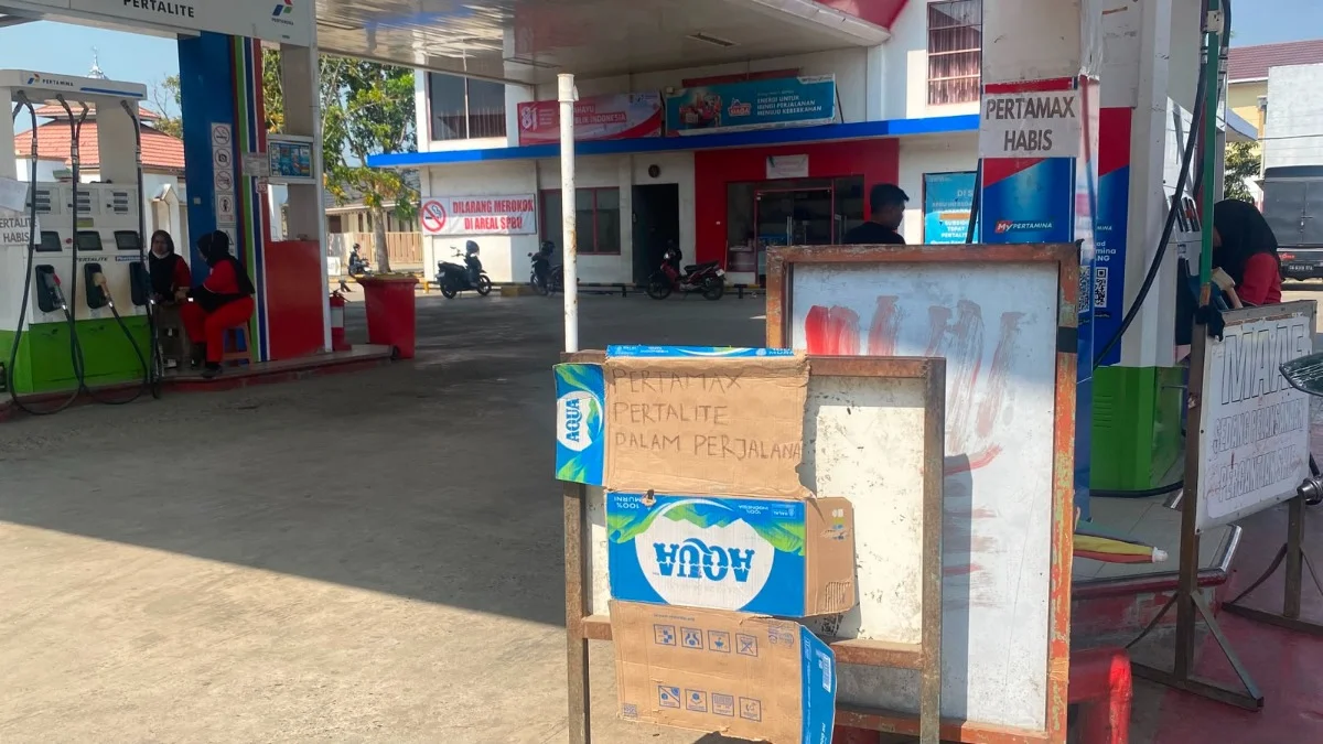 Pertalite dan Pertamax Kosong di SPBU Mandingin Barabai HST, 8.000 Liter Pertalite Habis Sebelum Siang