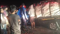 Pikap dan Truk Tabrakan di Jalan Soebarjo Kabupaten Banjar, Satu dari Dua Korban Dilaporkan Tewas