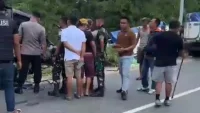 Polisi dan Tentara Amankan Lokasi Kecelakaan Maut Mahasiswa ULM dan UNU Kalsel