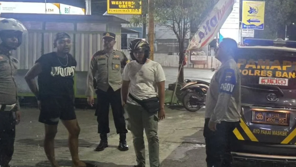 Balap Liar, 3 Sepeda Motor di Jalan Sungai Paring Kabupaten Banjar Diangkut Polisi