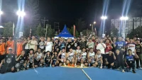 Lahirkan Bibit Atlet Porprov, Bupati Tanah Laut Buka Turnamen Bola Basket Bupati Cup 2026