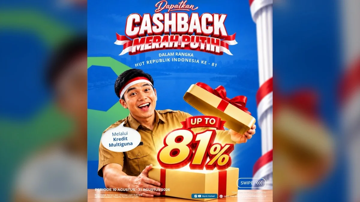 Promo Menarik Kredit Multiguna dari Bank Kalsel di HUT ke-81 RI