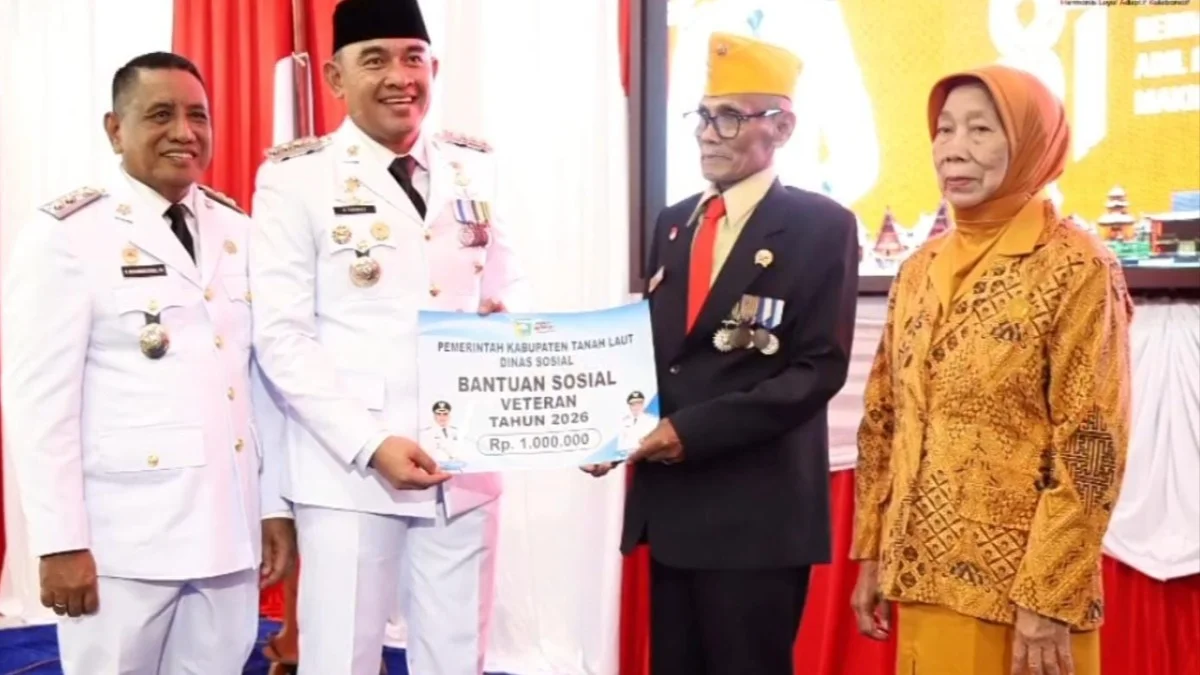 Ramah Tamah HUT Ke-81 RI di Tala: Bupati Rahmat Trianto Ajak Generasi Muda Teladani Veteran