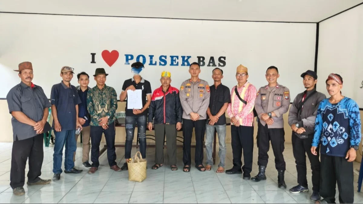 Remaja 16 Tahun Dapat Sanksi  10 Tahil Usai Unggah Ujaran Kebencian terhadap Dayak Meratus HST