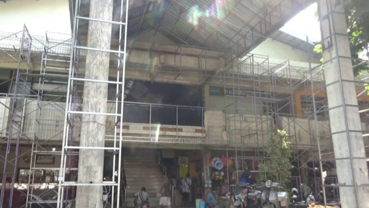 Revitalisasi Mall Bauntung Pasar Tanjung Dimulai, Ditargetkan Rampung Desember 2026