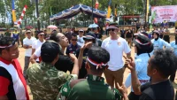 Semarak HUT Ke-81 RI, TNI-Polri dan Warga Tabalong Gelar Beragam Lomba di Tamiang Bajut