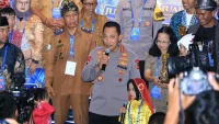 Faiha Siswi TK di Tabalong Tampil Bersama Kapolri, Juara I Nasional Lomba Dongeng Polri