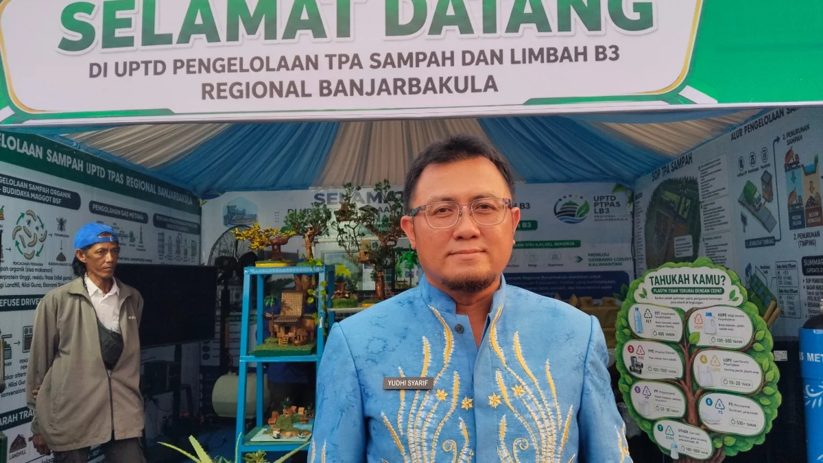 UPTD TPA Banjarbakula Kenalkan Magot, Solusi Pengolahan Sampah Organik di Kalsel Expo 2026