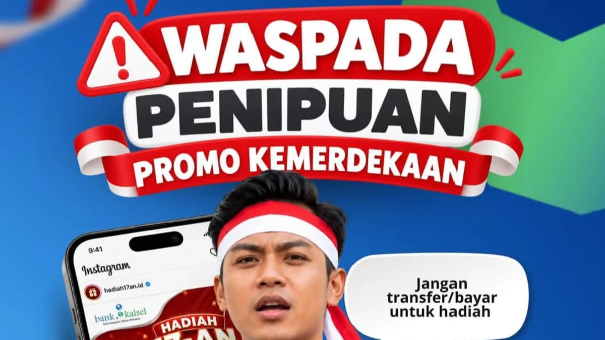 Waspada Modus Penipuan Mengatasnamakan Bank Kalsel