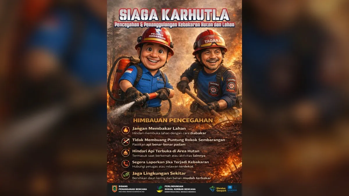 Dinsos Kalsel Ingatkan Bahaya Karhutla, ini Imbauan untuk Warga