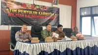 Tim Mabes TNI Turun ke Kecamatan Upau Tabalong, Gandeng Warga Waspadai Bahaya Karhutla