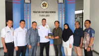 Perkuat Kemitraan Dengan Insan Pers, Ketua DPRD Tabalong Sambangi Balai Wartawan