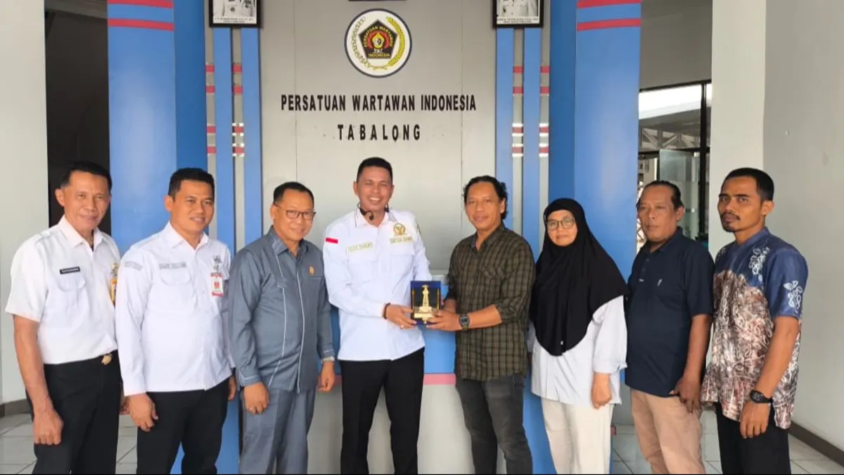 Perkuat Kemitraan Dengan Insan Pers, Ketua DPRD Tabalong Sambangi Balai Wartawan