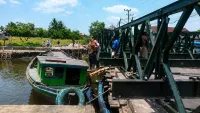 Jembatan Bailey TNI Dibangun di Mantuil Banjarmasin, Akses Darurat Warga