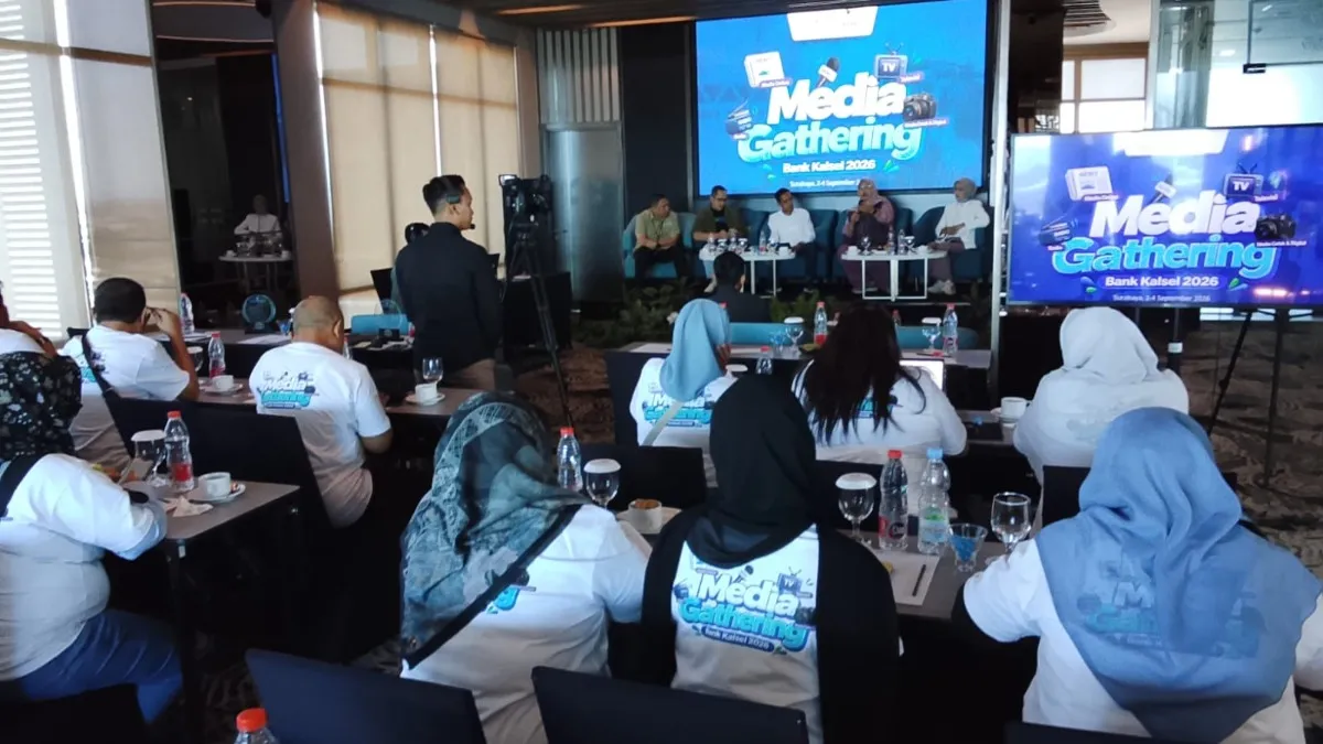 Kecerdasan Buatan dan Homeless Media Jadi Bahasan Media Gathering, Bank Kalsel Memerlukan Aturan yang Jelas