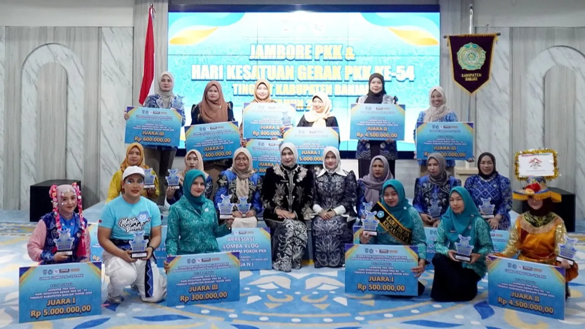 Jambore PKK Banjar 2026 Jadi Ajang Kader Tunjukkan Kreativitas dan Kemampuan